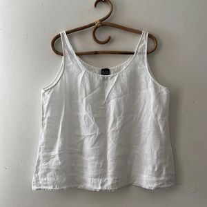 Eileen Fisher Linen Tank Shirt